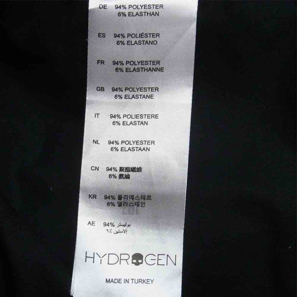 ハイドロゲン 国内正規品 スカルプリント ボンディング ジャージ― ショーツ ショートパンツ ブラック系 M【中古】