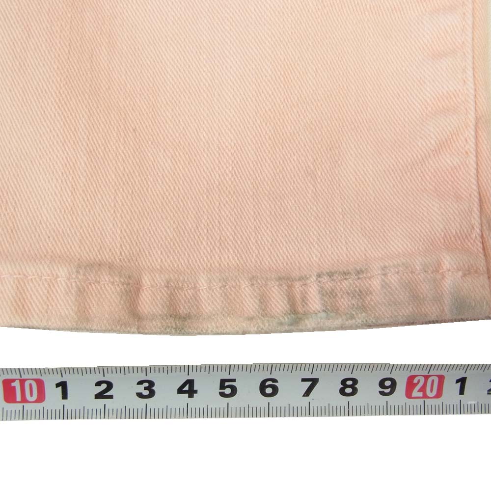 DSQUARED2 ディースクエアード S74LA0628 国内正規品 slim jean クラッシュ加工 カラーデニム パンツ ピンク系 36【中古】