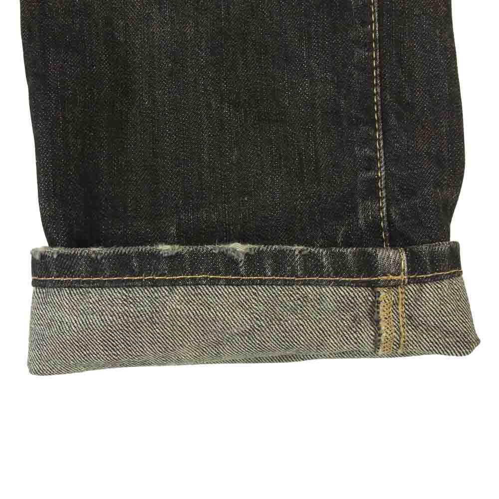 DSQUARED2 ディースクエアード S71LA0556 国内正規品 ペイント ダメージ加工 ブラック デニム パンツ ブラック系 46【中古】