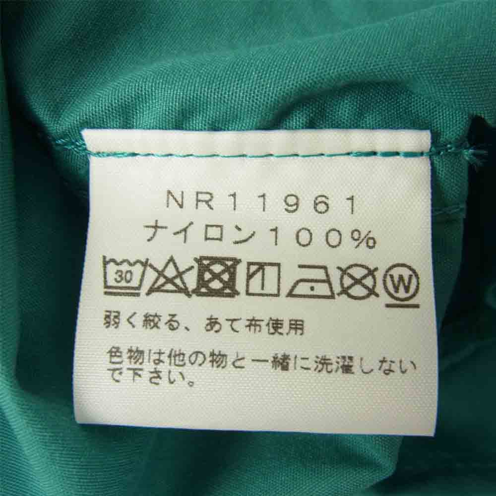 THE NORTH FACE ノースフェイス NR11961 L/S Nuptse Shirt  ロングスリーブ ヌプシ シャツ ブラック系 グリーン系 S【中古】