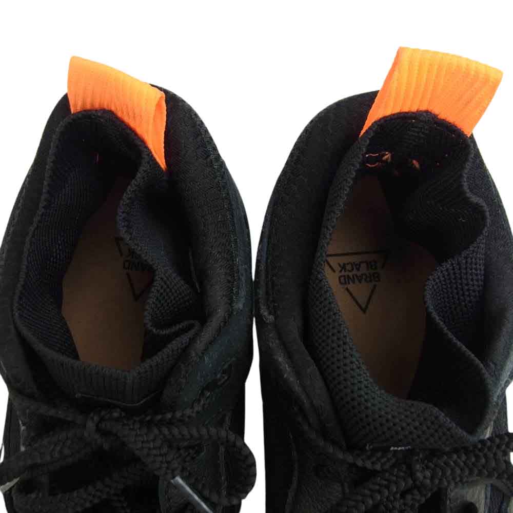 ブランドブラック 421bb AURA オーラ VIBRAM ソール ダッドシューズ スニーカー ブラック系 28cm【美品】【中古】
