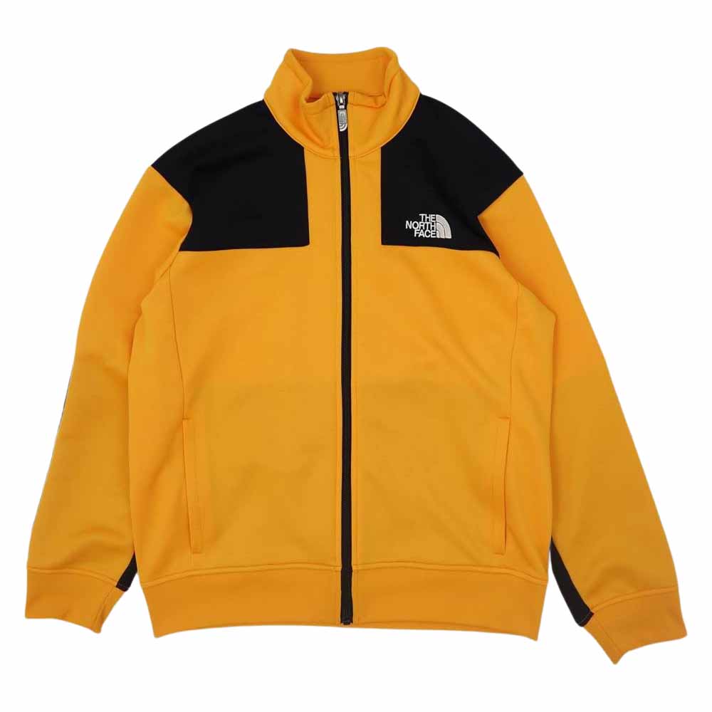 THE NORTH FACE ノースフェイス NT12050 JERSEY JACKET ジャージ ジャケット ブラック系 オレンジ系 S【美品】【中古】