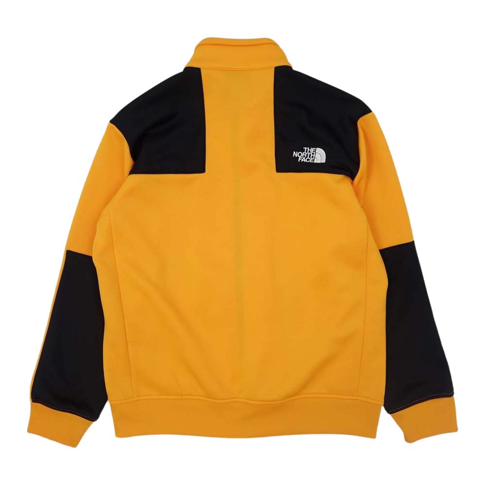 THE NORTH FACE ノースフェイス NT12050 JERSEY JACKET ジャージ ジャケット ブラック系 オレンジ系 S【美品】【中古】