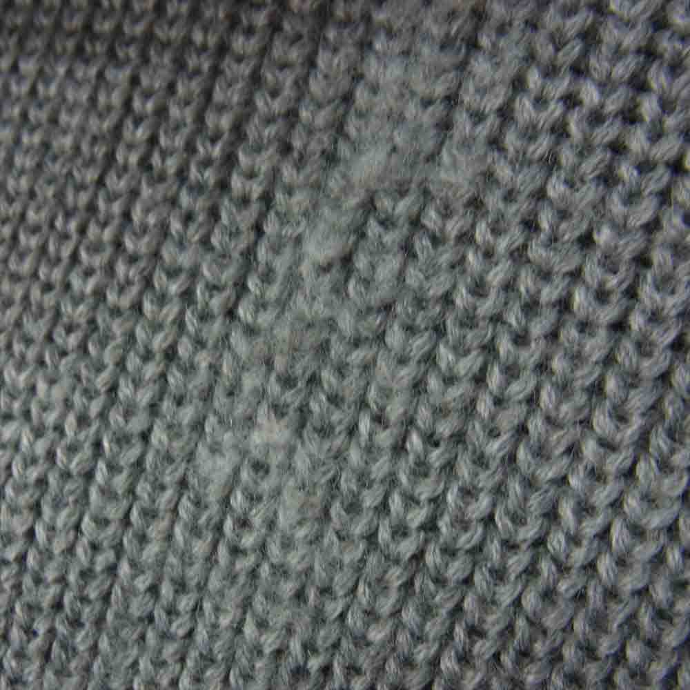 MONCLER モンクレール 国内正規品 maglione tricot cardigan マグリオン トリコ カーディガン ニット切替 ダウン ジャケット グレー系 S【中古】