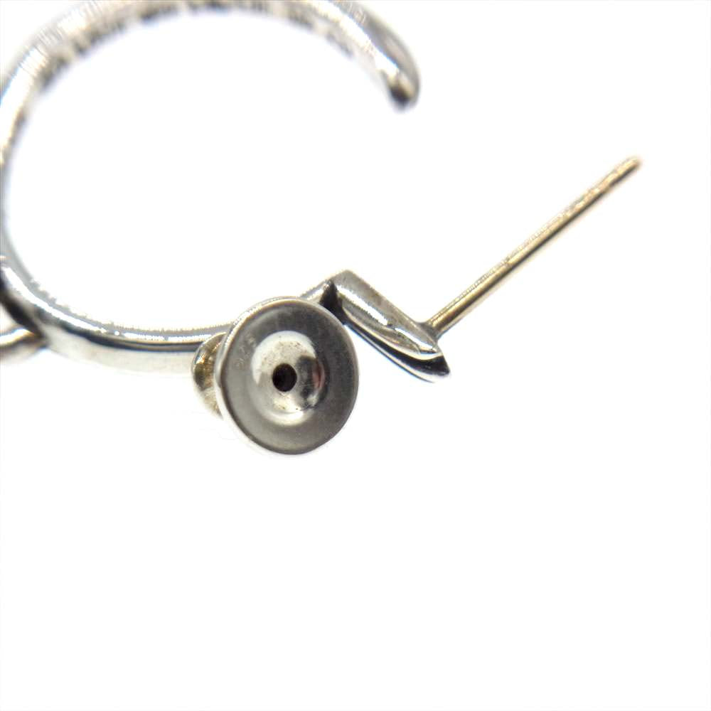 CHROME HEARTS クロムハーツ（原本有） TINY CH CROSS タイニー CHクロス フープ ピアス シルバー系【中古】