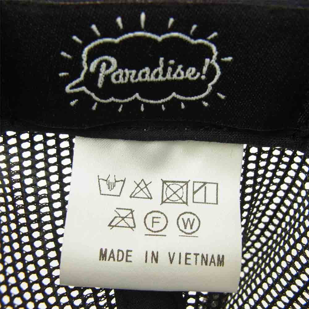 パラダイス Awesome メッシュ キャップ ブラック系【中古】