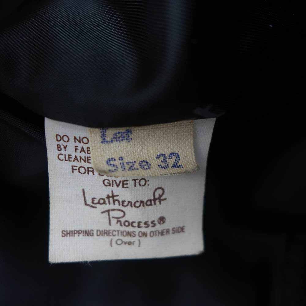 schott ショット ボアライナー付 シングル ライダース ジャケット ブラック系 32【中古】