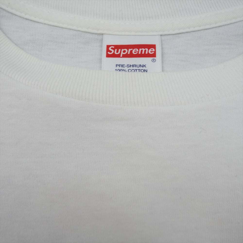 Supreme シュプリーム 19SS Sekintani La Norihiro Boobies Tee セキンタニラノリヒロ ブービーズ グラフィック プリント 半袖 Tシャツ ホワイト系 M【中古】
