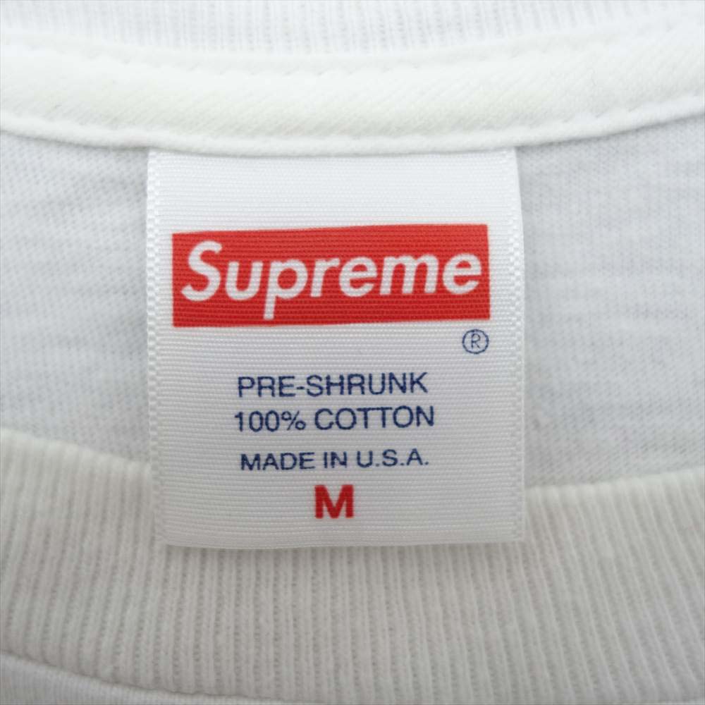 Supreme シュプリーム 19SS Sekintani La Norihiro Boobies Tee セキンタニラノリヒロ ブービーズ グラフィック プリント 半袖 Tシャツ ホワイト系 M【中古】