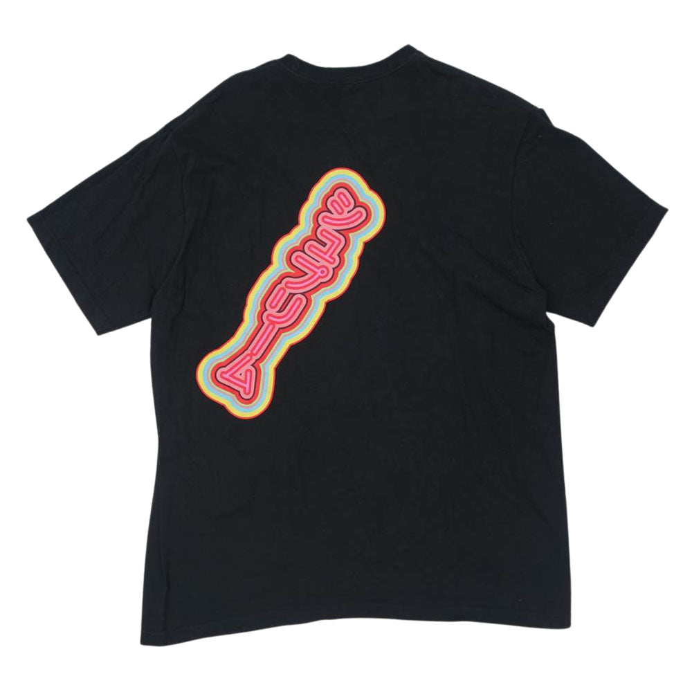Supreme シュプリーム 19SS Sekintani La Norihiro Tee セキンタニラノリヒロ グラフィック プリント 半袖 Tシャツ ブラック系 L【中古】