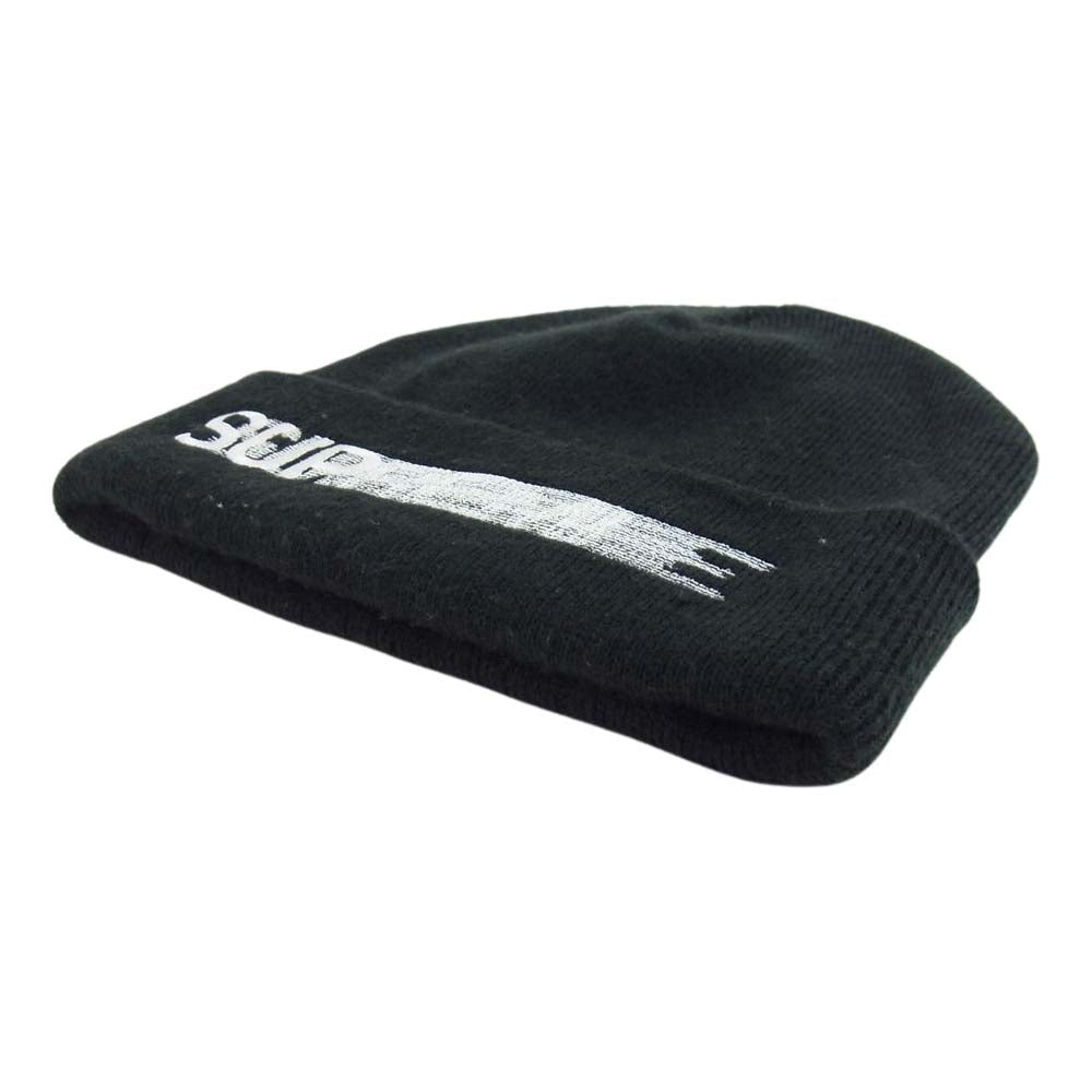 Supreme シュプリーム 20SS Motion Logo Beanie モーション ロゴ ビーニー ニット帽 ブラック系【中古】