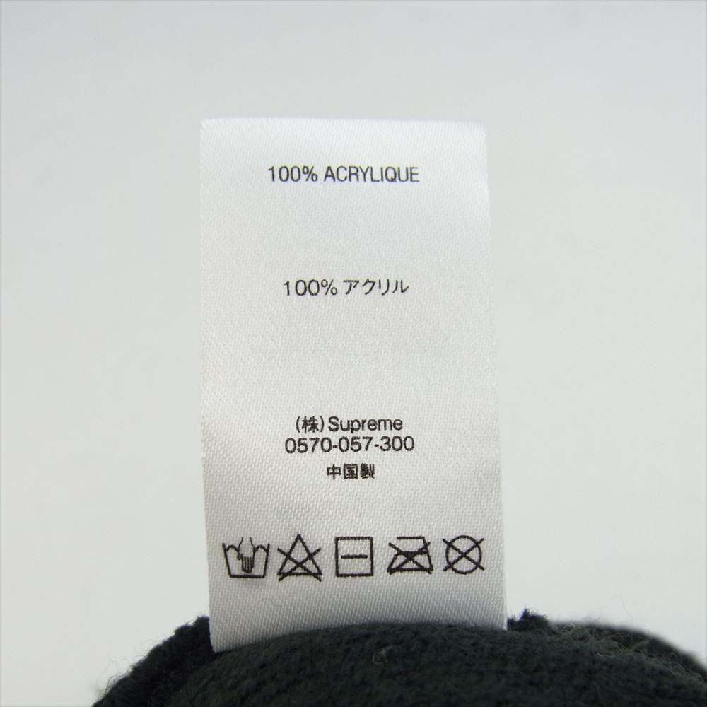 Supreme シュプリーム 20SS Motion Logo Beanie モーション ロゴ ビーニー ニット帽 ブラック系【中古】