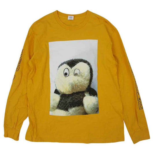 Supreme シュプリーム 18AW Mike Kelly L/S Tee マイクケリー 長袖 Tシャツ イエロー系 L【中古】