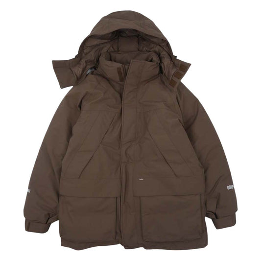 Supreme シュプリーム 18AW GORE TEX 700 Fill Down Parka ゴアテックス 700フィル ダウン ジャケット ブラウン系 M【美品】【中古】