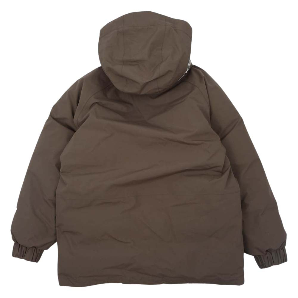 Supreme シュプリーム 18AW GORE TEX 700 Fill Down Parka ゴアテックス 700フィル ダウン ジャケット ブラウン系 M【美品】【中古】