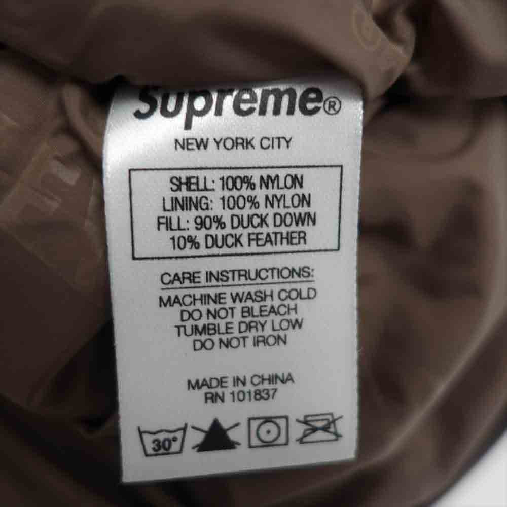 Supreme シュプリーム 18AW GORE TEX 700 Fill Down Parka ゴアテックス 700フィル ダウン ジャケット ブラウン系 M【美品】【中古】