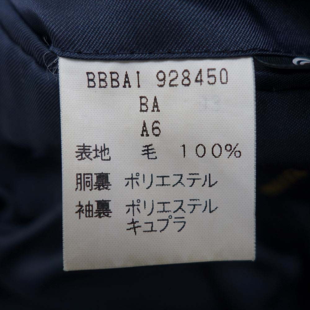 Brooks Brothers ブルックスブラザーズ 3B 金ボタン ウール ブレザー ジャケット ブラック系 BA　A6【中古】