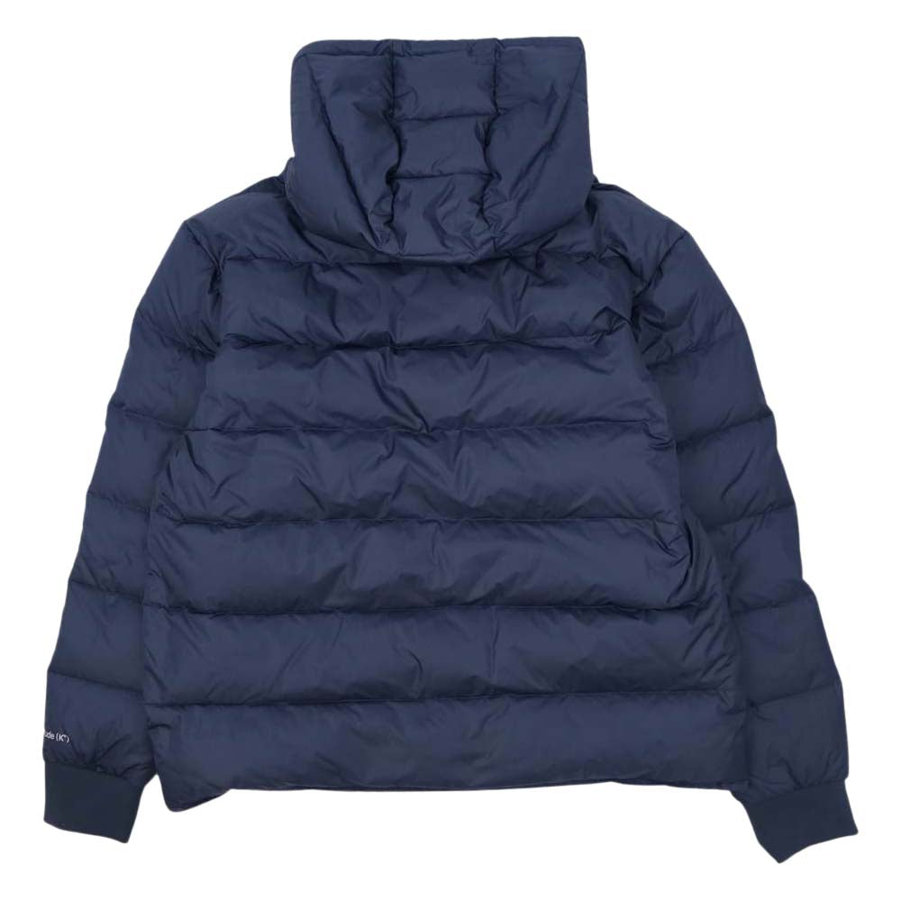 キス 18AW KH1117-105 Carson Down Hoodie カーソン ダウン フーディー プルオーバー パーカー ネイビー系 L【極上美品】【中古】
