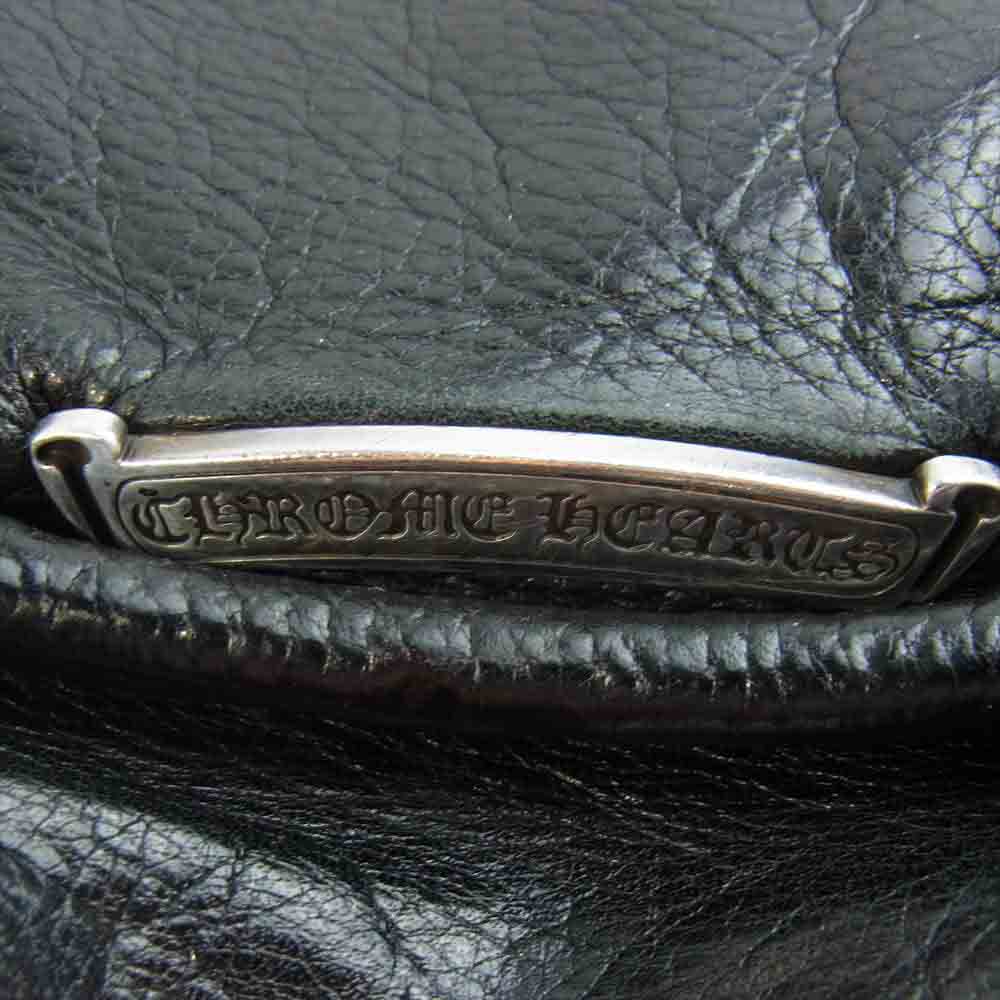 CHROME HEARTS クロムハーツ（原本無） SOFT SHOULDER TNY タイニー ソフトショルダー バッグ ガンスリンガー ダガージップ ブラック系【中古】