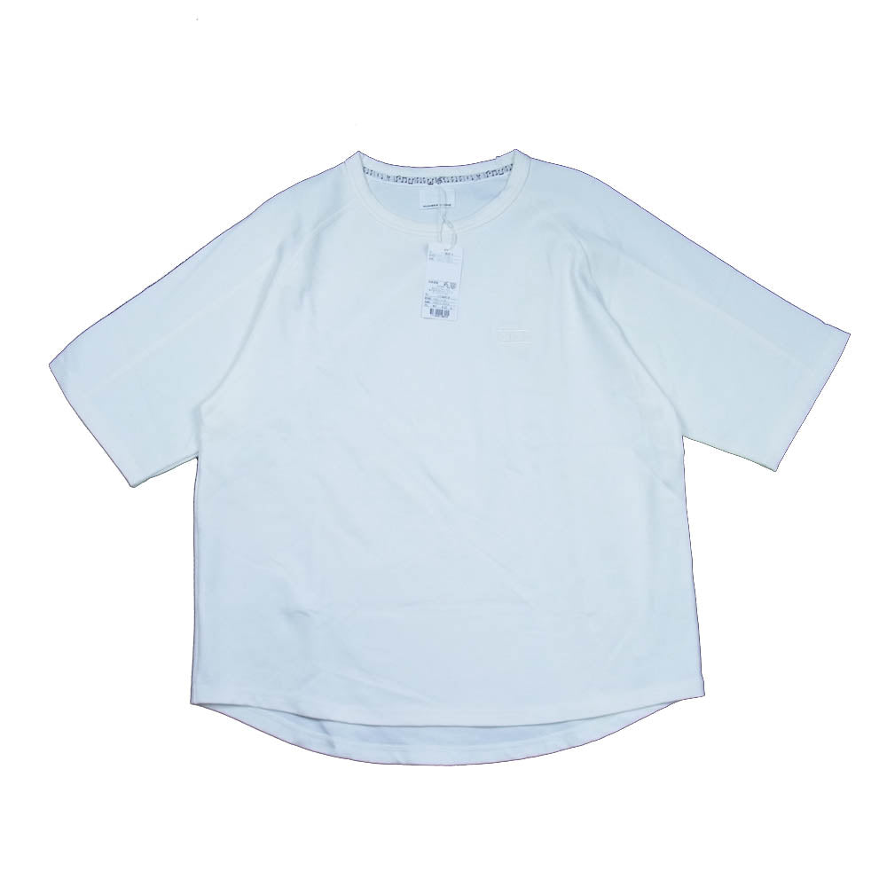NUMBER(N)INE ナンバーナイン 171322019 ドレッシーポンチ ラグランクルーネック Tシャツ ホワイト系 3【新古品】【未使用】【中古】