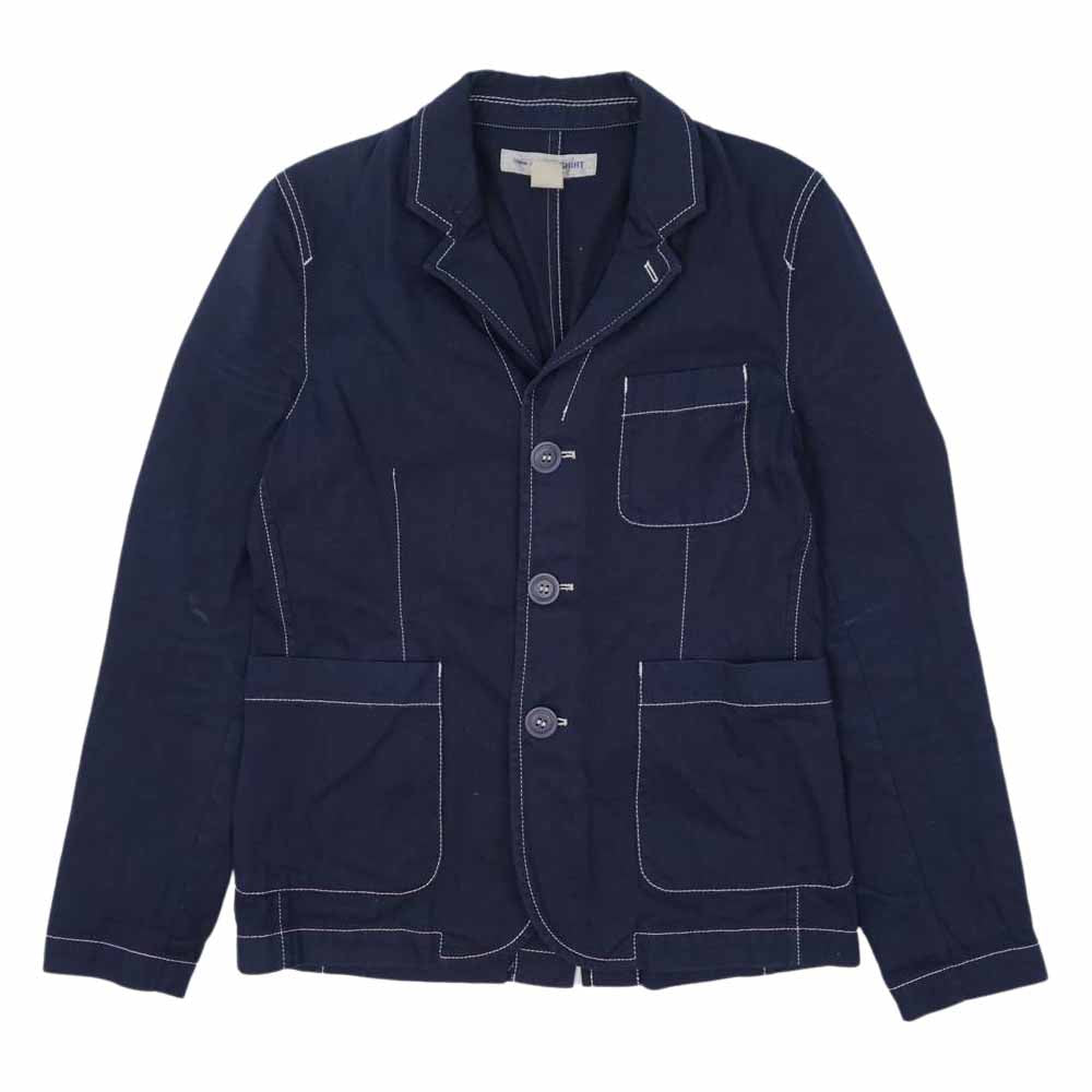 COMME des GARCONS コムデギャルソン SHIRT S25166 フランス製 製品染め ステッチ テーラード ジャケット XS【中古】