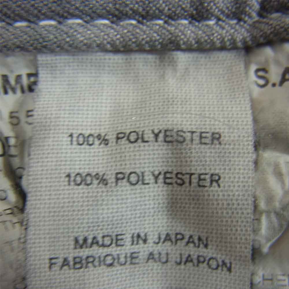 COMME des GARCONS コムデギャルソン SHIRT S24155 フランス製 ポリ縮絨 テーパード パンツ グレー系 XS【美品】【中古】