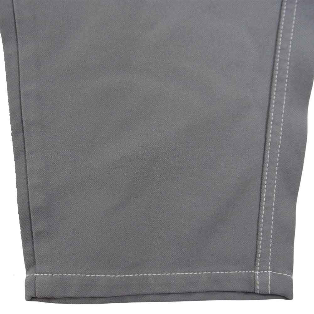 COMME des GARCONS コムデギャルソン SHIRT S24155 フランス製 ポリ縮絨 テーパード パンツ グレー系 XS【美品】【中古】