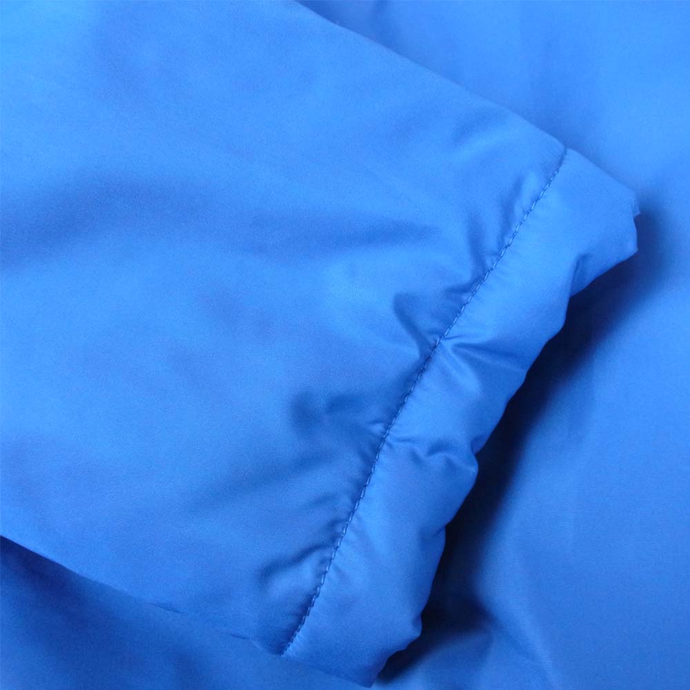 COMME des GARCONS コムデギャルソン SHIRT BOYS 17AW W25919 バックロゴ 中綿 ロング アノラックパーカー コート  ブルー系 XS【美品】【中古】