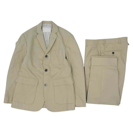 BLACK FLEECE ブラックフリースブルックスブラザーズ 国内正規品 2B テーラード ジャケット パンツ セットアップ ベージュ系 上着BB00 パンツBB1【中古】