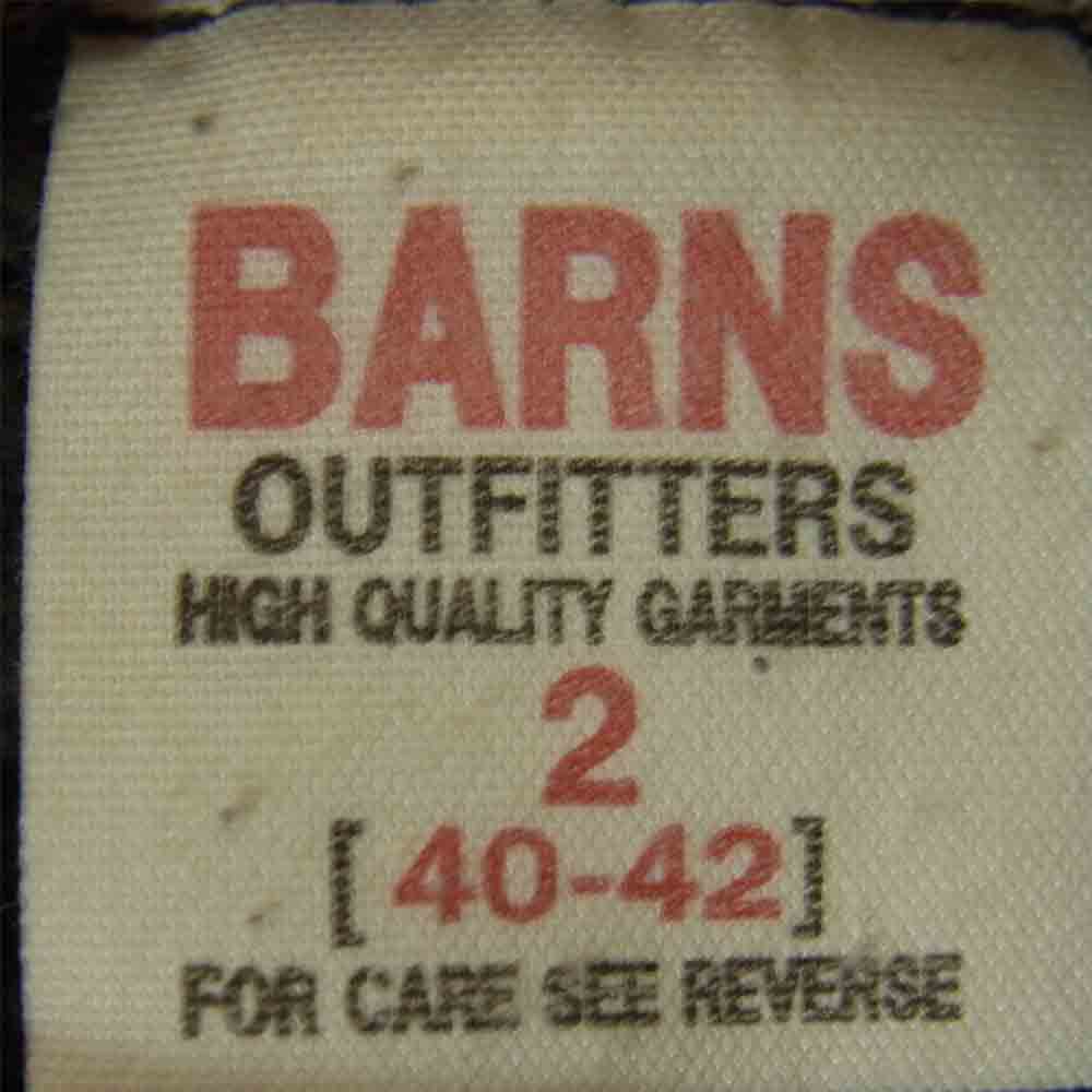 BARNS OUTFITTERS バーンズ プルオーバー スウェット パーカー チャコール系 40【中古】