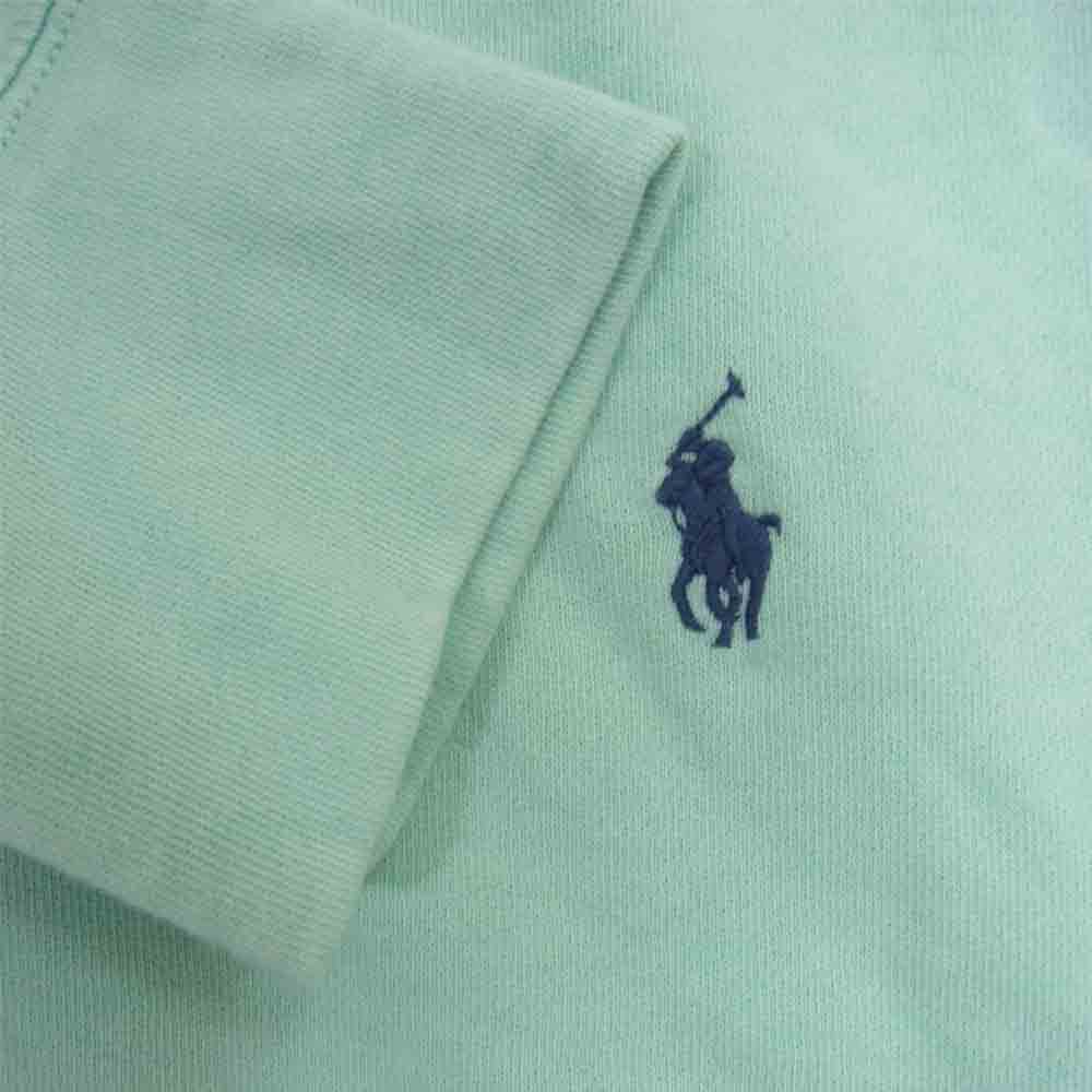 RALPH LAUREN ラルフローレン 国内正規品 ポニー刺繍 クルーネック スウェット ライトグリーン系 M【中古】
