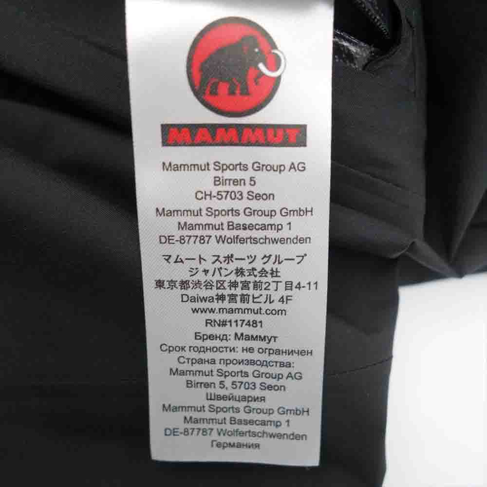 Mammut マムート 1010-28450 Convey Tour HS Hooded Jacket AF Men メンズ フーデッド ジャケット ブラック系 L【美品】【中古】