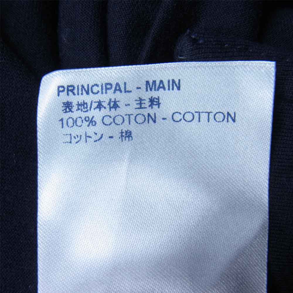 LOUIS VUITTON ルイ・ヴィトン 18AW HFY06W 国内正規品 Printed Patchwork Oversize Tee プリント パッチワーク 半袖 Tシャツ ネイビー系 M【中古】