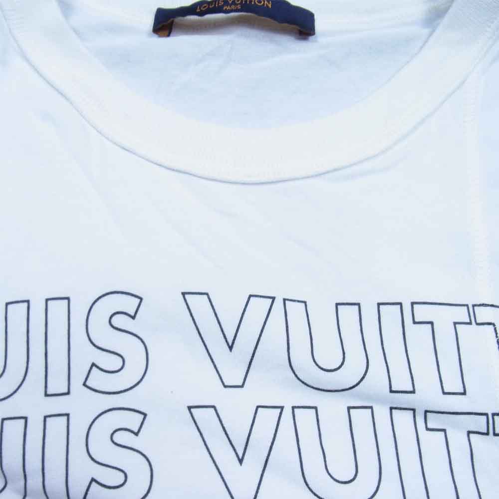 ルイヴィトン（LOUIS VUITON) レザーパッチ クルーネックTシャツ