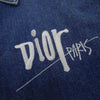 Dior ディオール × Shawn Stussy 国内正規品 20AW 033D491AY988 Bee Denim Jacket ショーン ステューシー ビー デニム ジャケット インディゴブルー系 50【中古】