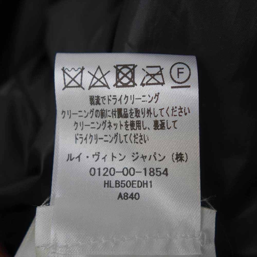 LOUIS VUITTON ルイ・ヴィトン 1A90HM 国内正規品 LVSE モノグラム フラワー キルテッド フーディ ジャケット ブラック系 52【中古】