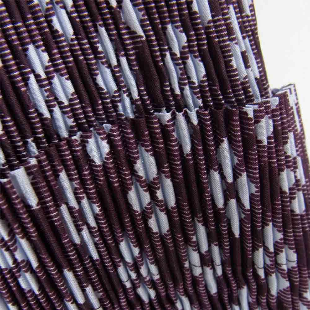 ISSEY MIYAKE イッセイミヤケ im MIYAKE DESIGN STUDIO プリーツ加工 チェック柄 ワンピース パープル系 パープル系 サイズ表記無【中古】