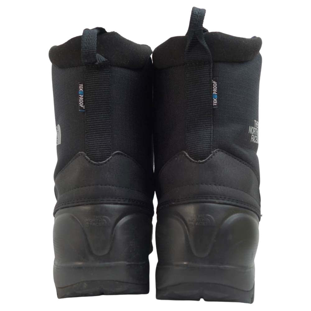 THE NORTH FACE ノースフェイス nf51960 Snow Shot 6 Boots スノー ショット ブーツ ブラック系 25.0cm【中古】
