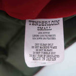 TENDERLOIN テンダーロイン T-HUNTING DOWN JKT ハンティング ダウンジャケット フード付き レッド系 S【極上美品】【中古】