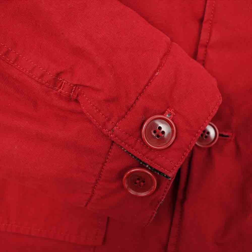 TENDERLOIN テンダーロイン T-HUNTING DOWN JKT ハンティング ダウンジャケット フード付き レッド系 S【極上美品】【中古】