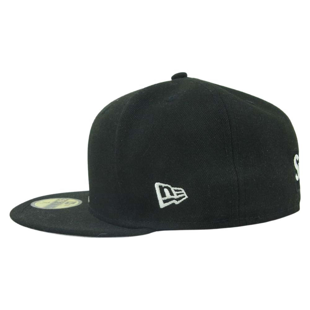 Supreme シュプリーム 21SS Reverse Box Logo Cap New Era リバース ボックスロゴ キャップ 帽子 ブラック系 59.6cm【中古】
