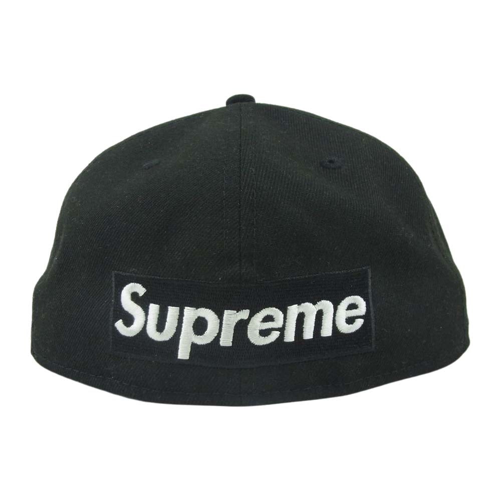 Supreme シュプリーム 21SS Reverse Box Logo Cap New Era リバース ボックスロゴ キャップ 帽子 ブラック系 59.6cm【中古】