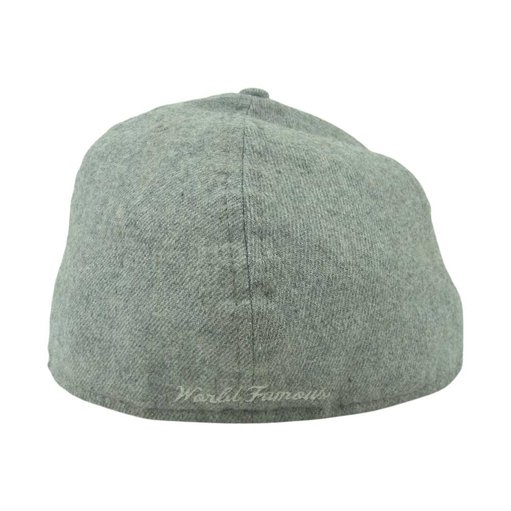 Supreme シュプリーム 12SS New Era National Champion Box Logo Cap ナショナル チャンピオン ボックスロゴ キャップ 帽子 グレー系 58.7cm【中古】