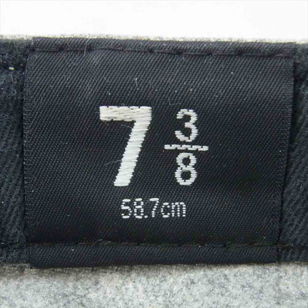 Supreme シュプリーム 12SS New Era National Champion Box Logo Cap ナショナル チャンピオン ボックスロゴ キャップ 帽子 グレー系 58.7cm【中古】