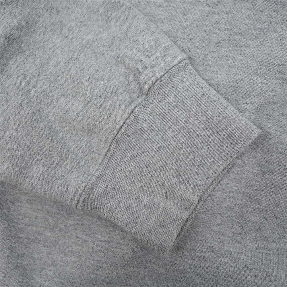 Supreme シュプリーム 20SS Cutout Logo Crowneck クルーネック スウェット トレーナー グレー系 M【極上美品】【中古】