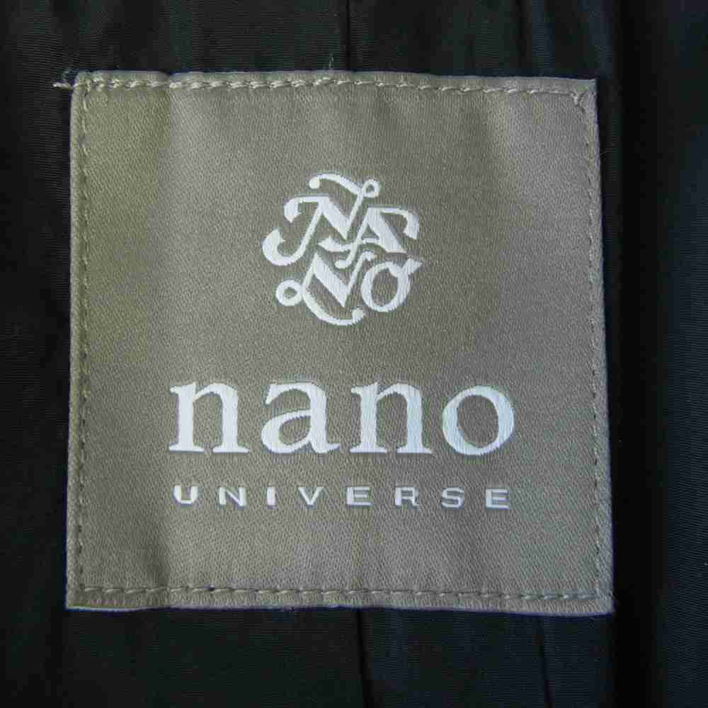 nano universe ナノユニバース ウール チェスター コート グレー系 M【中古】