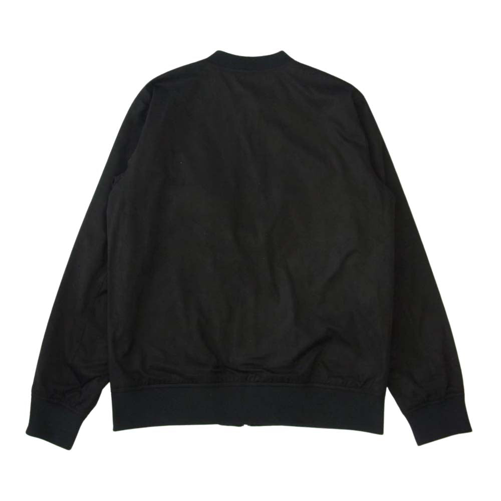 nano universe ナノユニバース ジップアップ ブルゾン ブラック系 XL【中古】