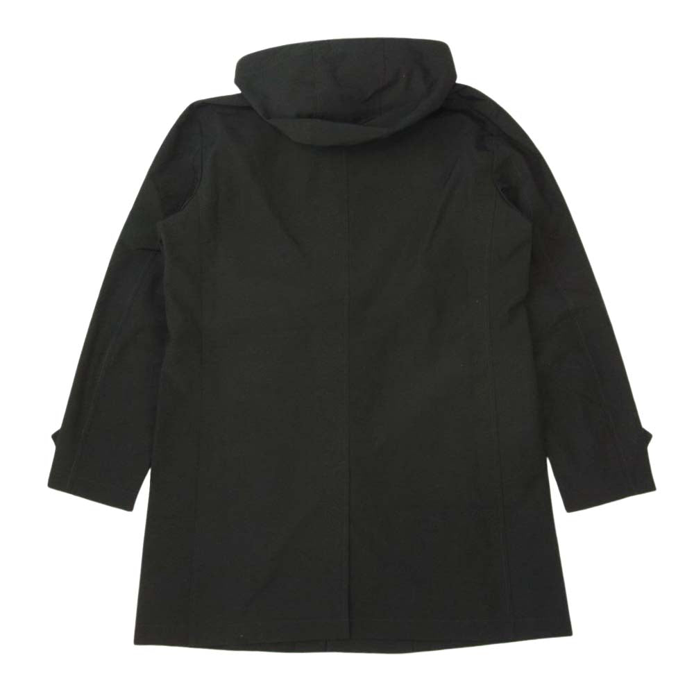 nano universe ナノユニバース ナイロン フード ジャケット ブラック系 S【中古】