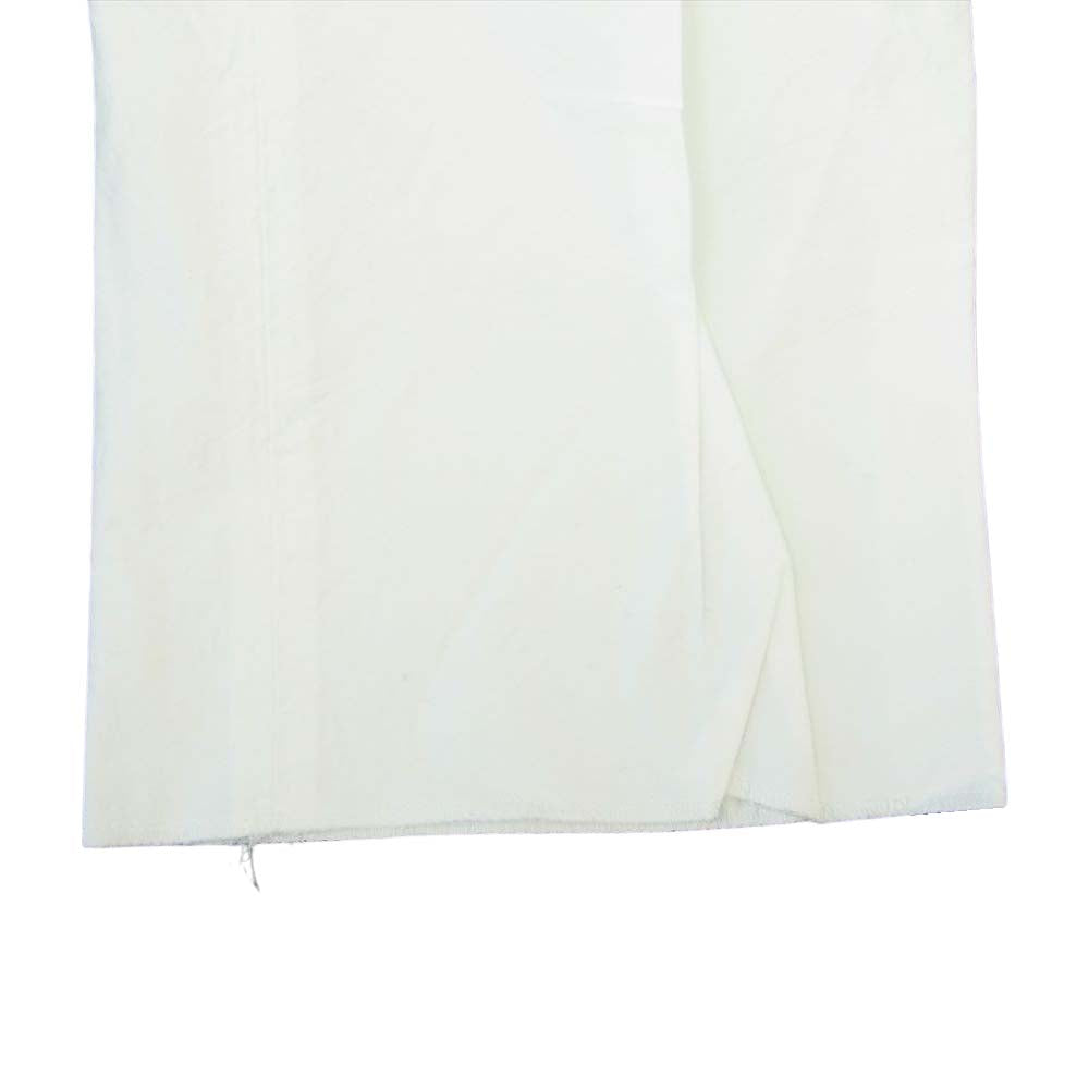 ニート SH-NEAT-001 NEAT FOR SH EXCLUSIVE TROUSERS 2タック コットン パンツ ホワイト系 46【中古】