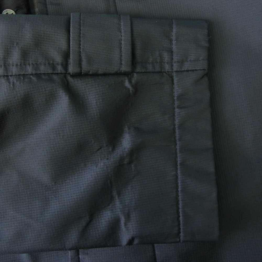 BURBERRY BLACK LABEL バーバリーブラックレーベル 裏地ノヴァチェック ナイロン ステンカラーコート ブラック系 M【中古】